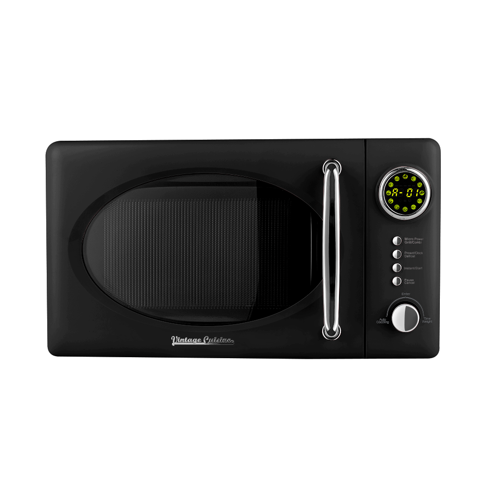 Retro-Mikrowelle mit Display Vintage Cuisine
