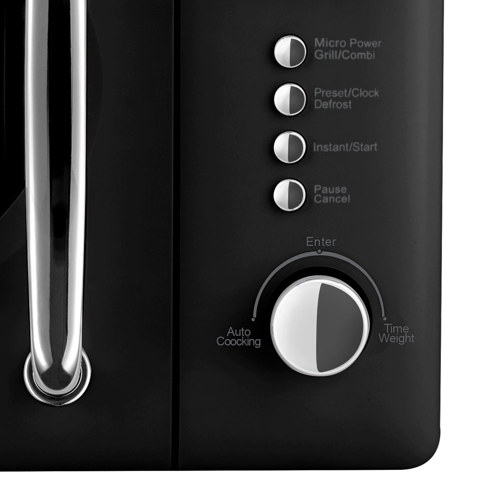 Retro-Mikrowelle mit Display Vintage Cuisine