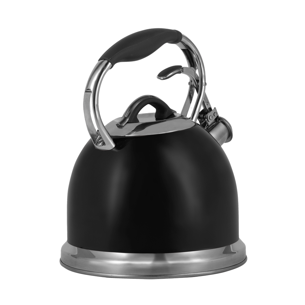 Traditioneller Retro-Wasserkocher mit Pfeife Vintage Cuisine