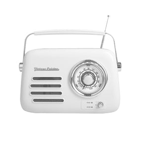 Verchromtes Retro-Radio mit Bluetooth-Lautsprecher von Vintage Cuisine 2.0