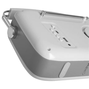 Verchromtes Retro-Radio mit Bluetooth-Lautsprecher von Vintage Cuisine 2.0