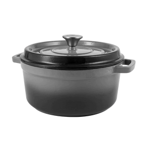 Enameled cast iron pot with lid 4,3L by Vintage Cuisine